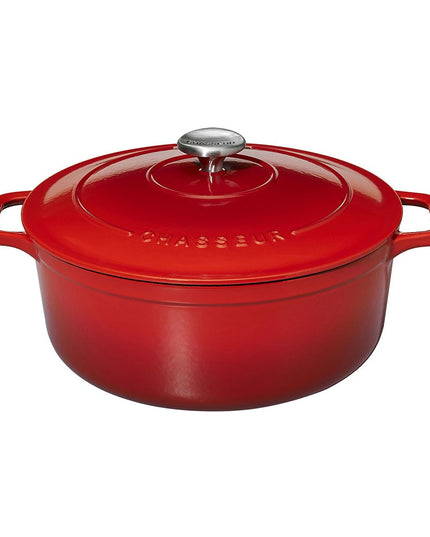 Nồi Hầm Gang Tráng Men Chasseur FN428 6.1 lít 36 x 27.9 cm Đỏ Ruby