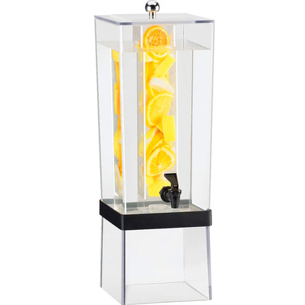 Bình đựng đồ uống có buồng ngâm Cal-Mil 2016-INF-13 đen 11,4 lít, 20 x 25 x 61 cm