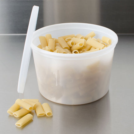 Choice Heavy-Duty 64 oz Hộp Đựng Deli Nhựa Dày Trong Mờ Dùng Được Lò Vi Sóng 10 Cái/Gói