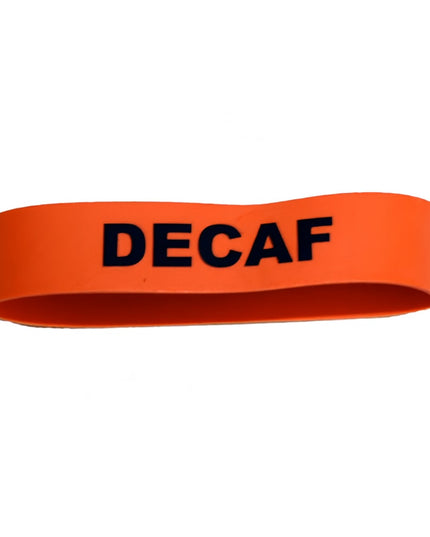 Băng Nhãn Thực Phẩm Service Ideas FBDECAF Decaf 1.9 x 8.9 cm Cam