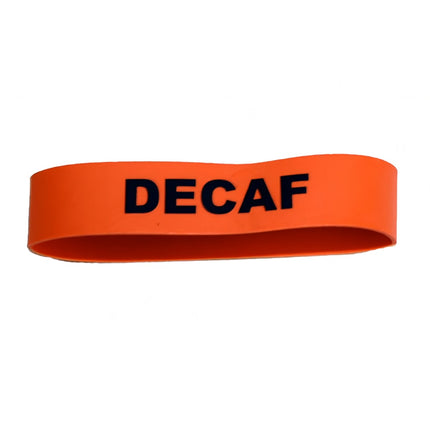 Băng Nhãn Thực Phẩm Service Ideas FBDECAF Decaf 1.9 x 8.9 cm Cam
