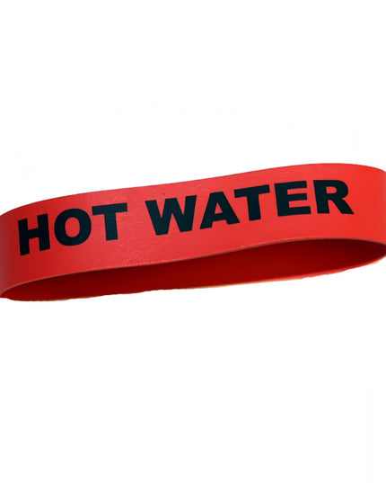 Băng Nhãn Thực Phẩm Service Ideas FBHOTWATER Nước Nóng 1.9 x 8.9 cm Đỏ