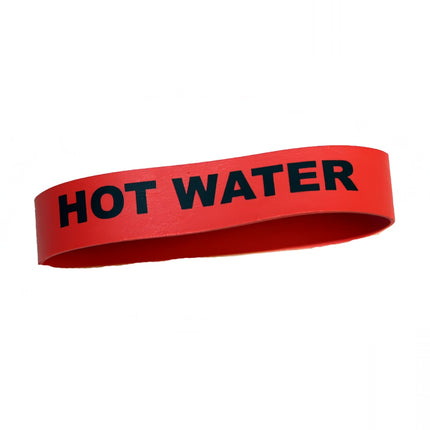 Băng Nhãn Thực Phẩm Service Ideas FBHOTWATER Nước Nóng 1.9 x 8.9 cm Đỏ