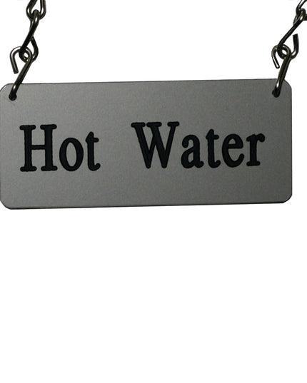 Nhãn Xích Thực Phẩm Service Ideas IDCHHW Nước Nóng 3.8 x 8.9 cm Bạc