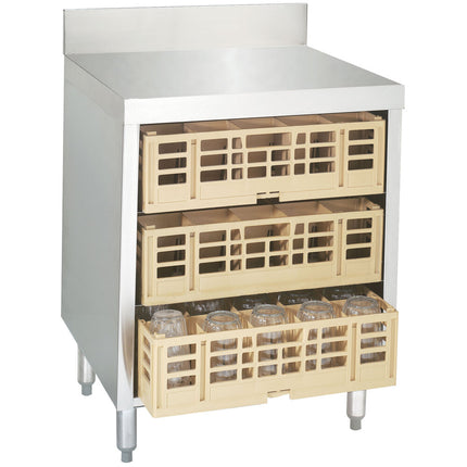 Kệ chứa giá đựng ly Advance Tabco CRCR-24 mặt phẳng