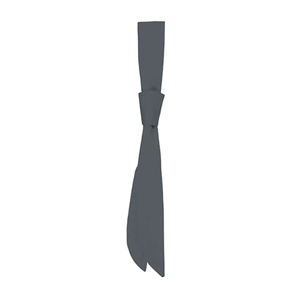 (5 pieces) KARLOWSKY | Service Bow Tie – Anthracite - 94 x 5 cm - Pre-tied - 95°C Washable