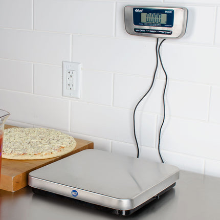 Cân pizza điện tử inox Edlund EPZ-20H 9 kg có bàn đạp trừ bì