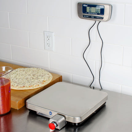 Cân pizza điện tử thép không gỉ Edlund EPZ-20F 9 kg trừ bì mặt trước
