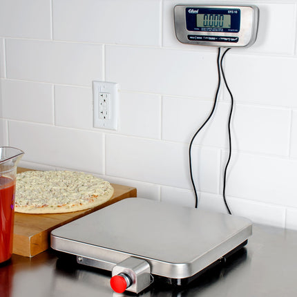 Cân pizza điện tử thép không gỉ Edlund EPZ-10F 4,5 kg có nút trừ bì phía trước