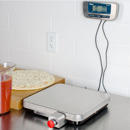 Cân pizza điện tử inox Edlund EPZ-5F 5.000 g có trừ bì phía trước