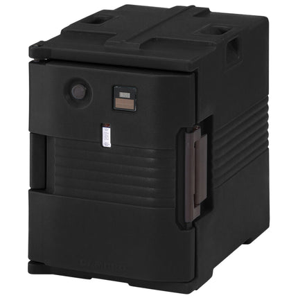 Tủ giữ nóng thực phẩm bằng điện Cambro Ultra Pan Carrier UPCH4002110 màu đen - 220V (chỉ dùng quốc tế)