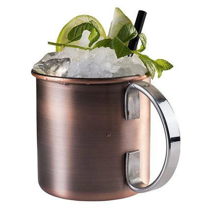 (6 pcs) Coffee Mug GGM Gastro MOSCOW MULE - 450ml - Antique Copper