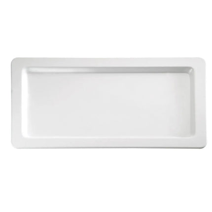 (6 pcs) GN 1/1 Gastronorm Tray - GGM Gastro APART - Melamine - 530x325mm - Height: 25mm - White
