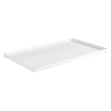 (6 pcs) GN 1/1 Gastronorm Tray - GGM Gastro ASIA PLUS - Melamine - 530x325mm - Height: 30mm - White