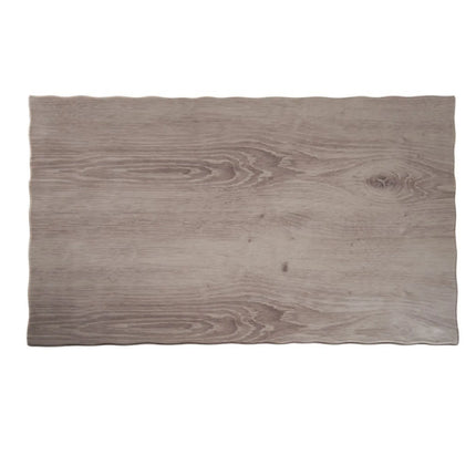 (6 pcs) GN 1/1 Gastronorm Tray - GGM Gastro DRIFTWOOD - Melamine - 530x325mm - Height: 15mm - Grey