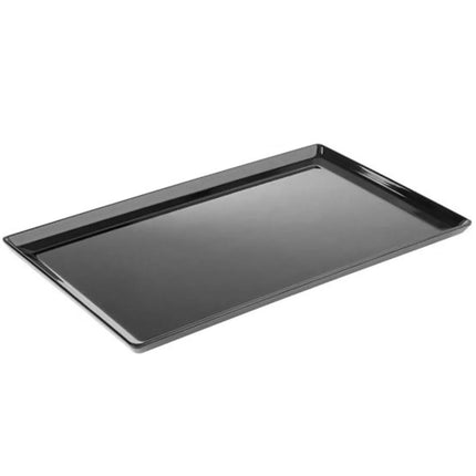 (6 pcs) GN 1/1 Gastronorm Tray - GGM Gastro FLOAT - Melamine - 530x325mm - Height: 30mm - Black