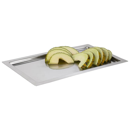 (6 pcs) GN 1/1 Gastronorm Tray - GGM Gastro FRAMES - Stainless Steel - 530x325mm - Height: 20mm