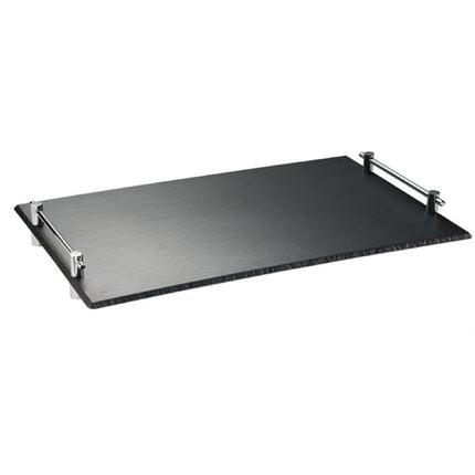(6 pcs) GN 1/1 Gastronorm Tray - GGM Gastro SLATE - Melamine - 530x325mm - Height: 60mm - Black