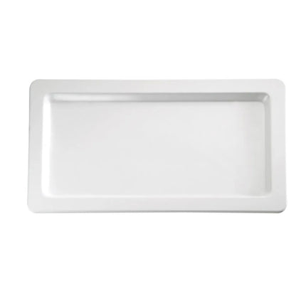 (6 pcs) GN 1/2 Gastronorm Tray - GGM Gastro APART - Melamine - 325x265mm - Height: 25mm - White