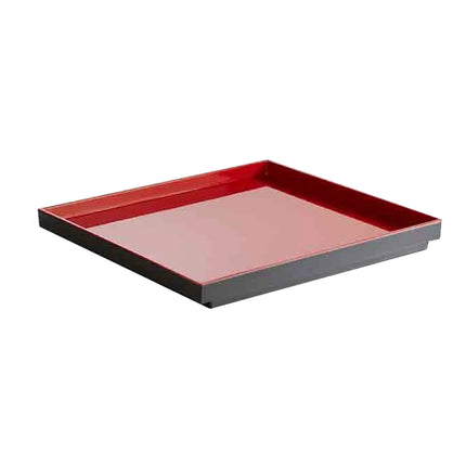 (6 pcs) GN 1/2 Gastronorm Tray - GGM Gastro ASIA PLUS - Melamine - 325x265mm - Height: 30mm - Black