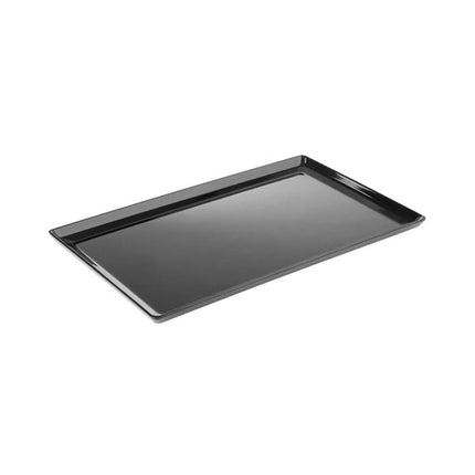 (6 pcs) GN 1/2 Gastronorm Tray - GGM Gastro FLOAT - Melamine - 325x265mm - Height: 30mm - Black