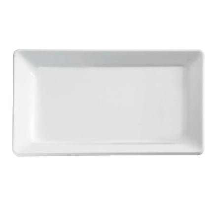 (6 pcs) GN 1/2 Gastronorm Tray - GGM Gastro FRIENDLY - Recycled PET - 325x265mm - Height: 30mm - White