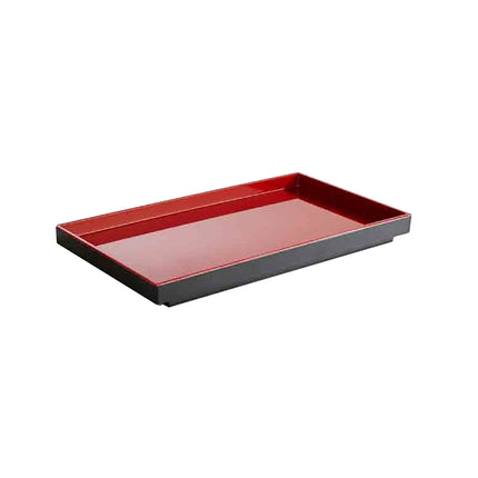 (6 pcs) GN 1/3 Gastronorm Tray - GGM Gastro ASIA PLUS - Melamine - 325x176mm - Height: 30mm - Black