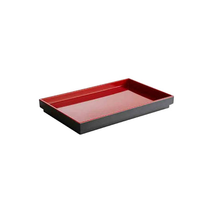 (6 pcs) GN 1/4 Gastronorm Tray - GGM Gastro ASIA PLUS - Melamine - 265x162mm - Height: 30mm - Black