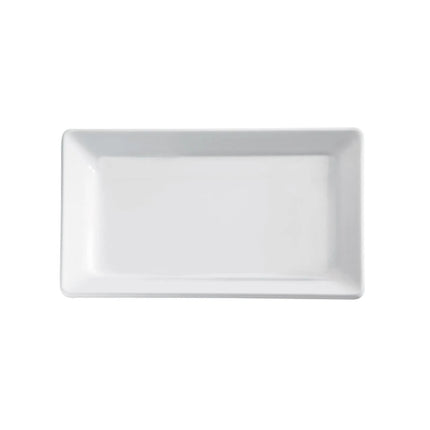 (6 pcs) GN 1/4 Gastronorm Tray - GGM Gastro PURE - Melamine - 265x162mm - Height: 30mm - White