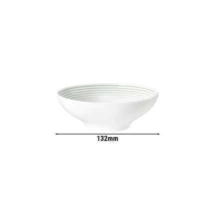 (6 pcs) SELTMANN WEIDEN | BLUES Sage Green Dessert Bowls – Ø 130 mm – Sage Green Porcelain