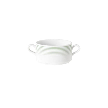 (6 pcs) SELTMANN WEIDEN | Blues Series Soup Cup Set – Porcelain – Sage Green – 300 ml