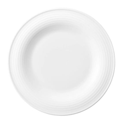 (6 pcs) SELTMANN WEIDEN | Blues Weiss Side Plates – Flat – White Porcelain – Oven & Microwave-safe