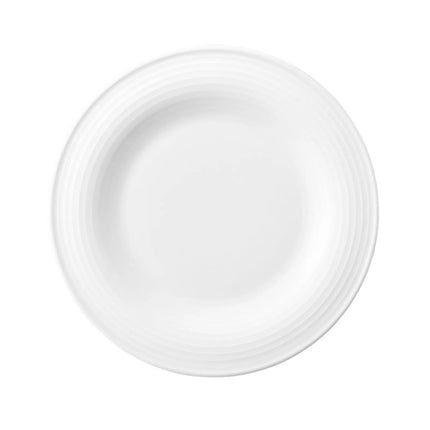 (6 pcs) SELTMANN WEIDEN | Blues White Side Plates – Flat – White Porcelain – Oven & Microwave-safe