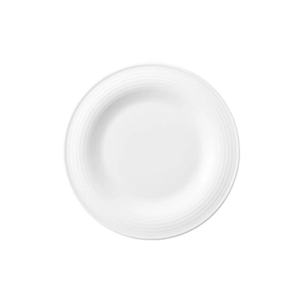 (6 pcs) SELTMANN WEIDEN | Blues White Side Plates – Flat – White Porcelain – Ovenproof