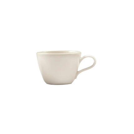 (6 pcs) SELTMANN WEIDEN | Coffee Cups Maxim Coupe Fine Dining – Cream Porcelain – 190 ml – Dishwasher-safe –