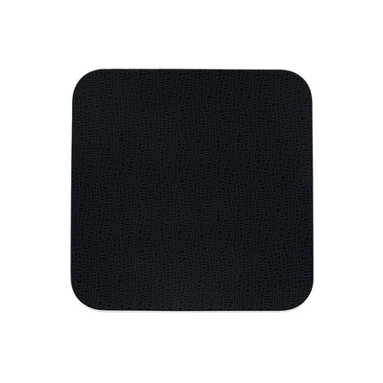 (6 pcs) SELTMANN WEIDEN | Coupe Side Plates – porcelain – dishwasher-safe – Ø 260 mm – square – black