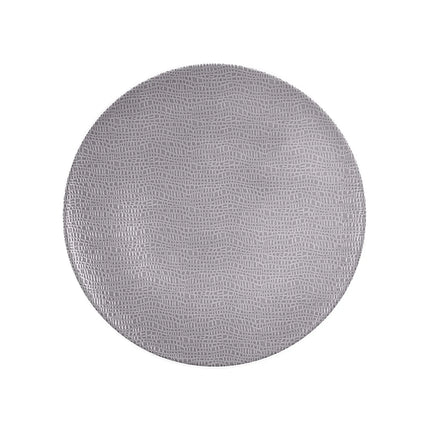 (6 pcs) SELTMANN WEIDEN | Coupe Side Plates – porcelain – dishwasher-safe – Ø 300 mm – grey