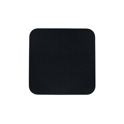 (6 pcs) SELTMANN WEIDEN | Coupe Side Plates – porcelain – dishwasher-safe – black – square