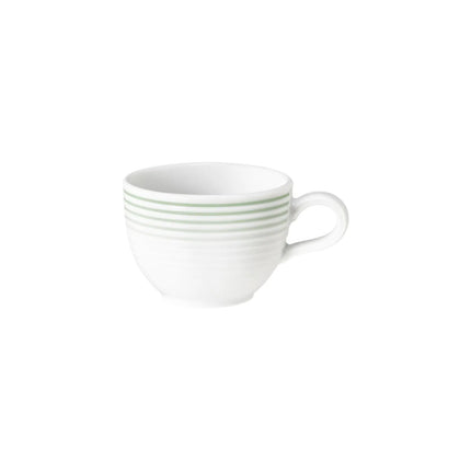 (6 pcs) SELTMANN WEIDEN | Demitasse Espresso Cups – 90 ml – Porcelain – Sage Green – Dishwasher-Safe – Tulip