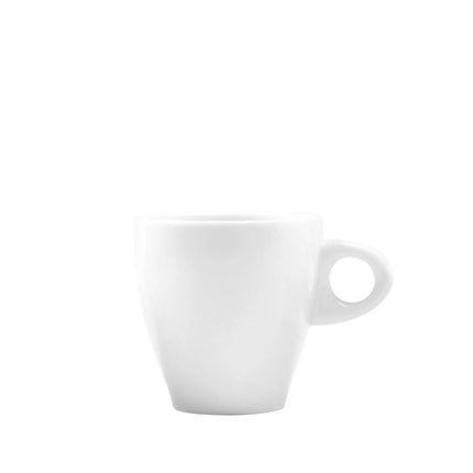 (6 pcs) SELTMANN WEIDEN | Latte Coffee Cups – Porcelain – 380 ml – White – BLUES Series – High-gloss – Extra robust