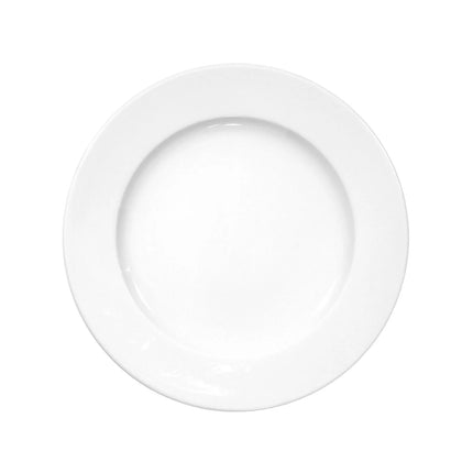 (6 pcs) SELTMANN WEIDEN | Meran Basic Side Plates – Flat – Ø 200 mm – White Porcelain – Ovenproof