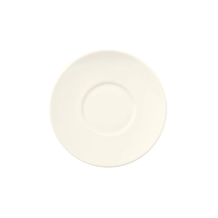 (6 pcs) SELTMANN WEIDEN | Porcelain Saucer Set – Maxim Coupe Fine Dining – Cream – Ø 165 mm