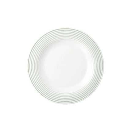 (6 pcs) SELTMANN WEIDEN | Side Plates – Flat – Sage Green Porcelain – Blues