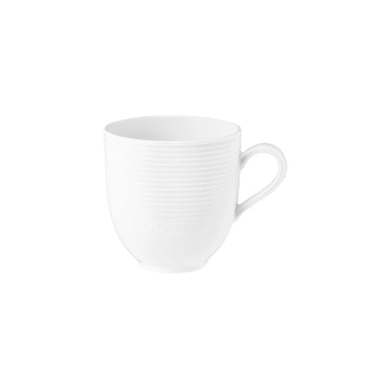 (6 pcs) SELTMANN WEIDEN | Tulip Latte Cups – Porcelain – 370 ml – White – BLUES