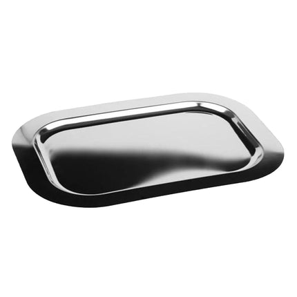 (6 pcs) Serving Tray - GGM Gastro FINESSE - Stainless Steel - 475x300mm - Height: 15mm