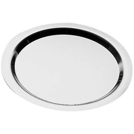 (6 pcs) Serving Tray - GGM Gastro FINESSE - Stainless Steel - Ø480mm - Height: 20mm