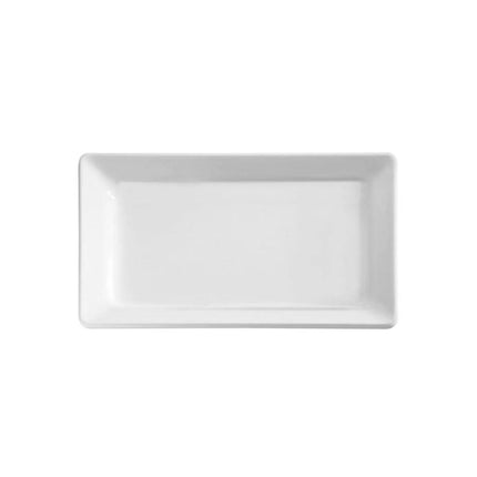 (6 pcs) Serving Tray - GGM Gastro PURE - Melamine - 300x210mm - Height: 30mm - White