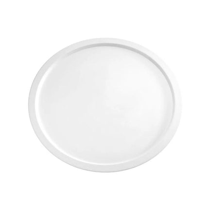 (6 pcs) Serving Tray - GGM Gastro PURE - Melamine - Ø380mm - Height: 25mm - White