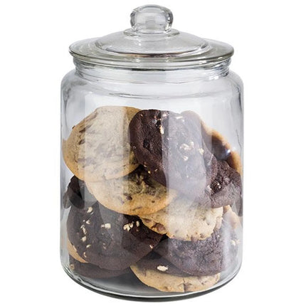 (6 pcs) Storage jar - GGM Gastro CLASSIC - 6 l - Clear - incl. glass lid