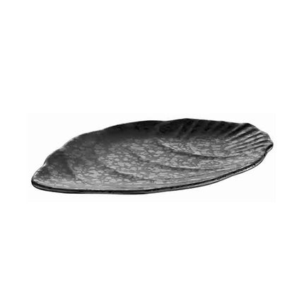 (6 pcs) Tray - GGM Gastro GLAMOUR - Melamine - 300x190mm - Height: 15mm - Black